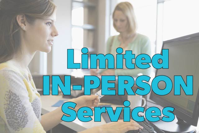 TPH Announces Limited In-Person Services
